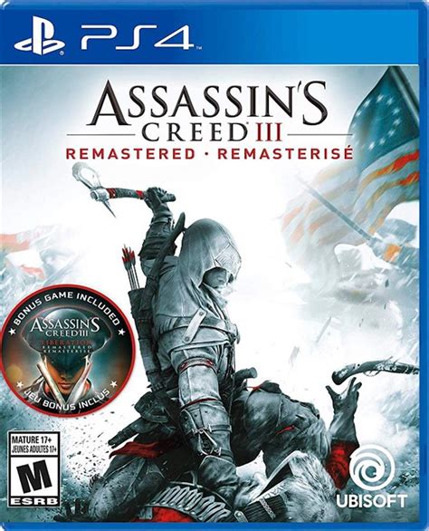 assassin's creed 3 remake ps4 steelbook|Assassin's Creed III Remastered .